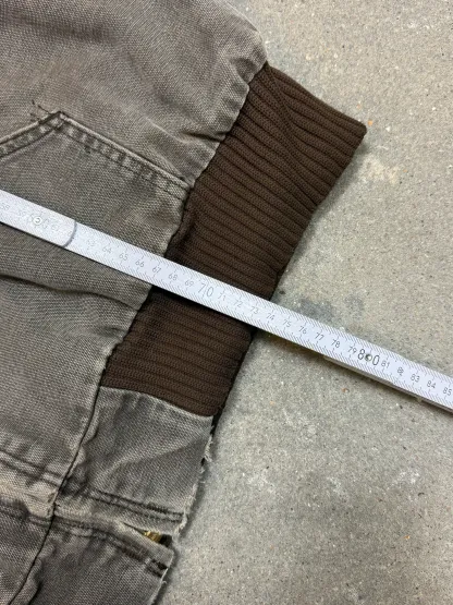 Rare 1990s Carhartt Active Jacket J130 CHT in Heavy Faded Chestnut (size XL) Made in USA