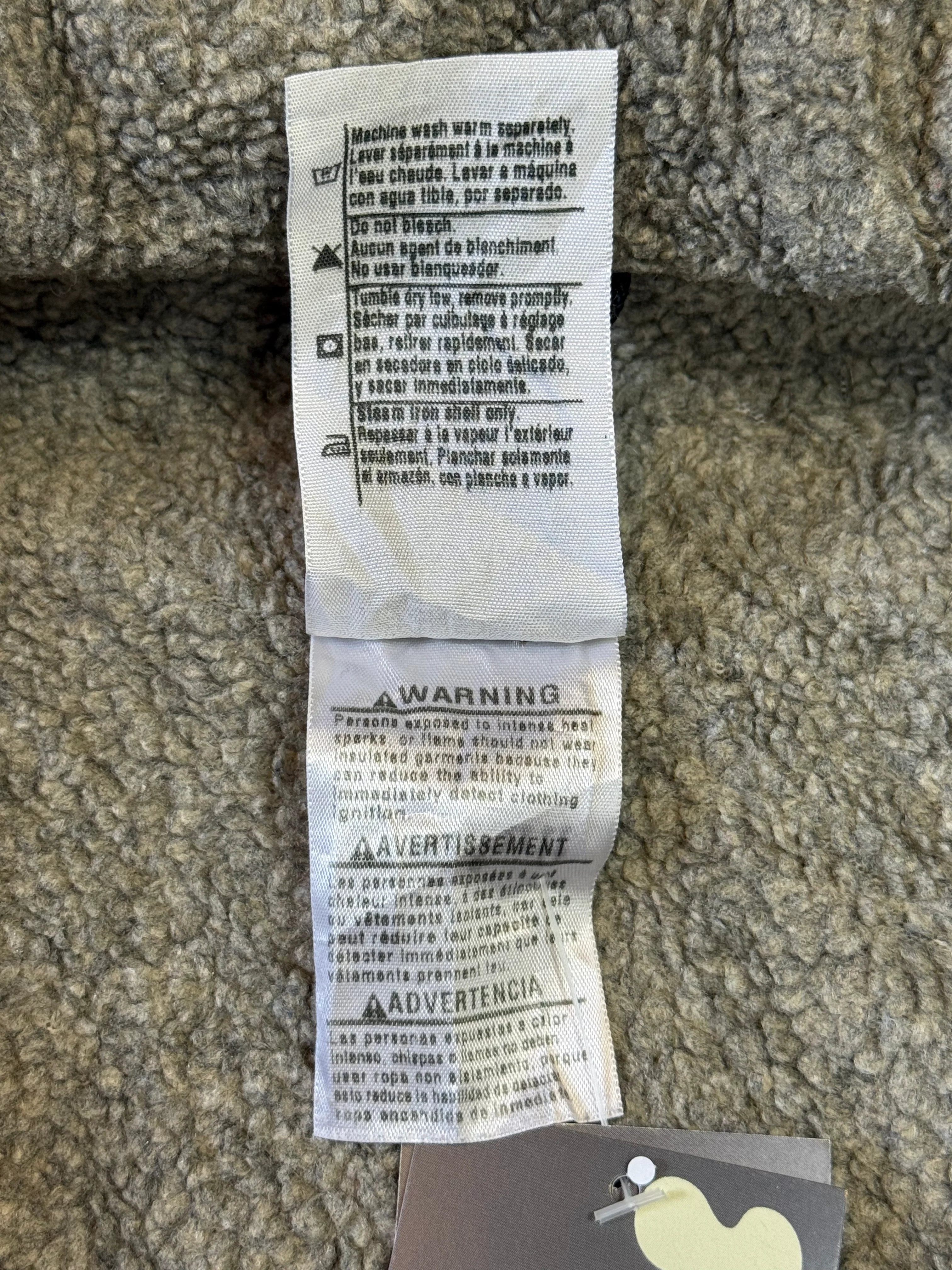 90s Carhartt Lined Sherpa Active Jacket WJ 141 VRS. faded salmon (womens L) (fits mens S)