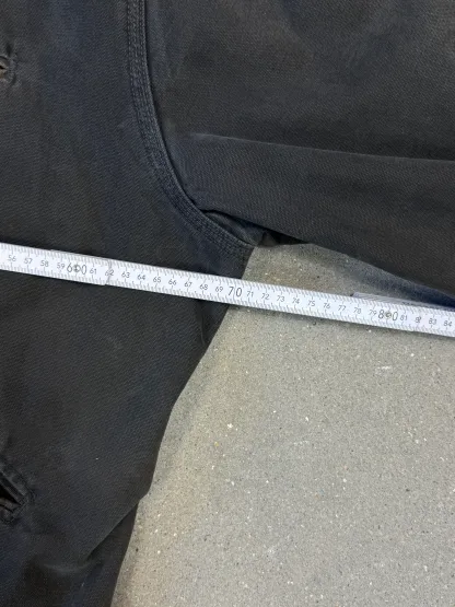 Rare 1990s Carhartt Detroit Jacket J97 PTL faded dark green / contrast collar (size XL) (size X-Large regular)