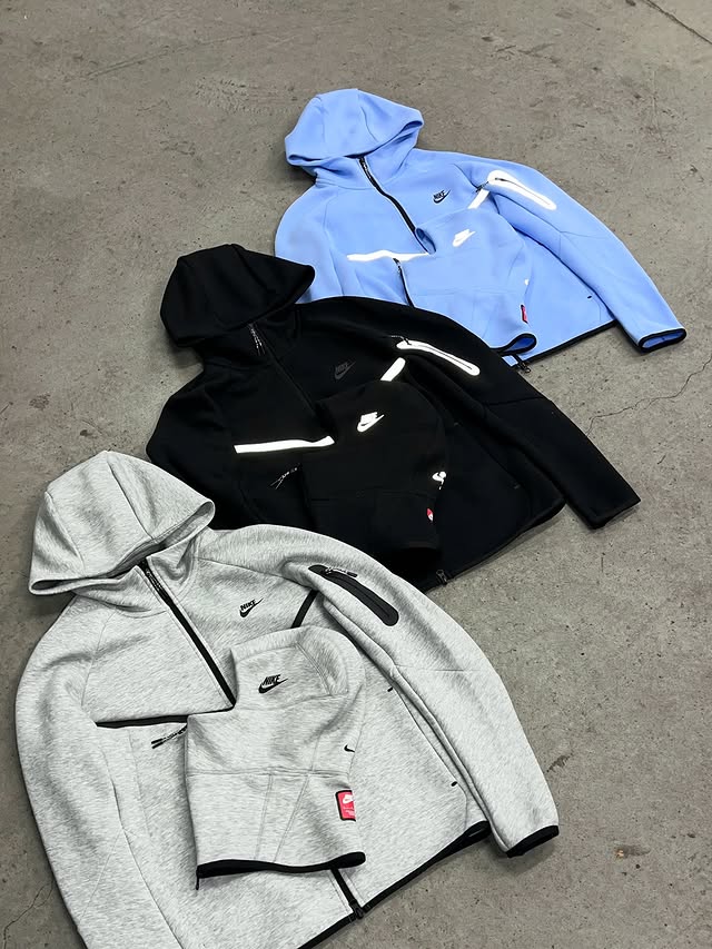 Nike Tech Fleece Custom Ski Set (full tracksuit set) three colors