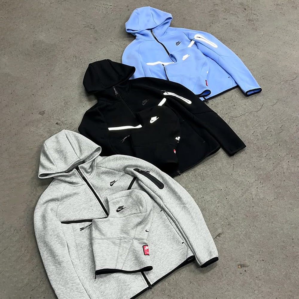Nike Tech Fleece Custom Ski Set (full tracksuit set) three colors
