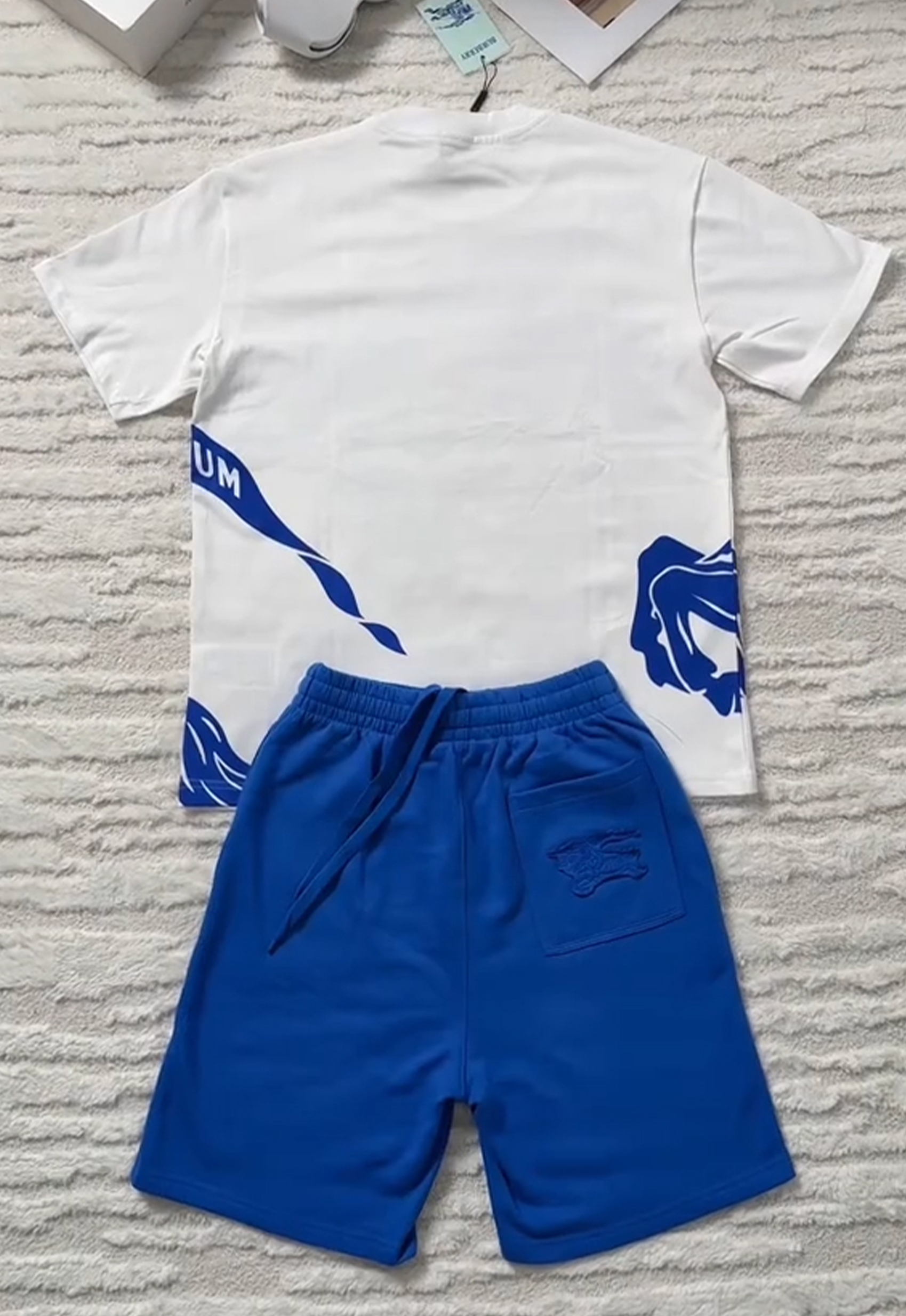 Blue knight T-shirt & shorts