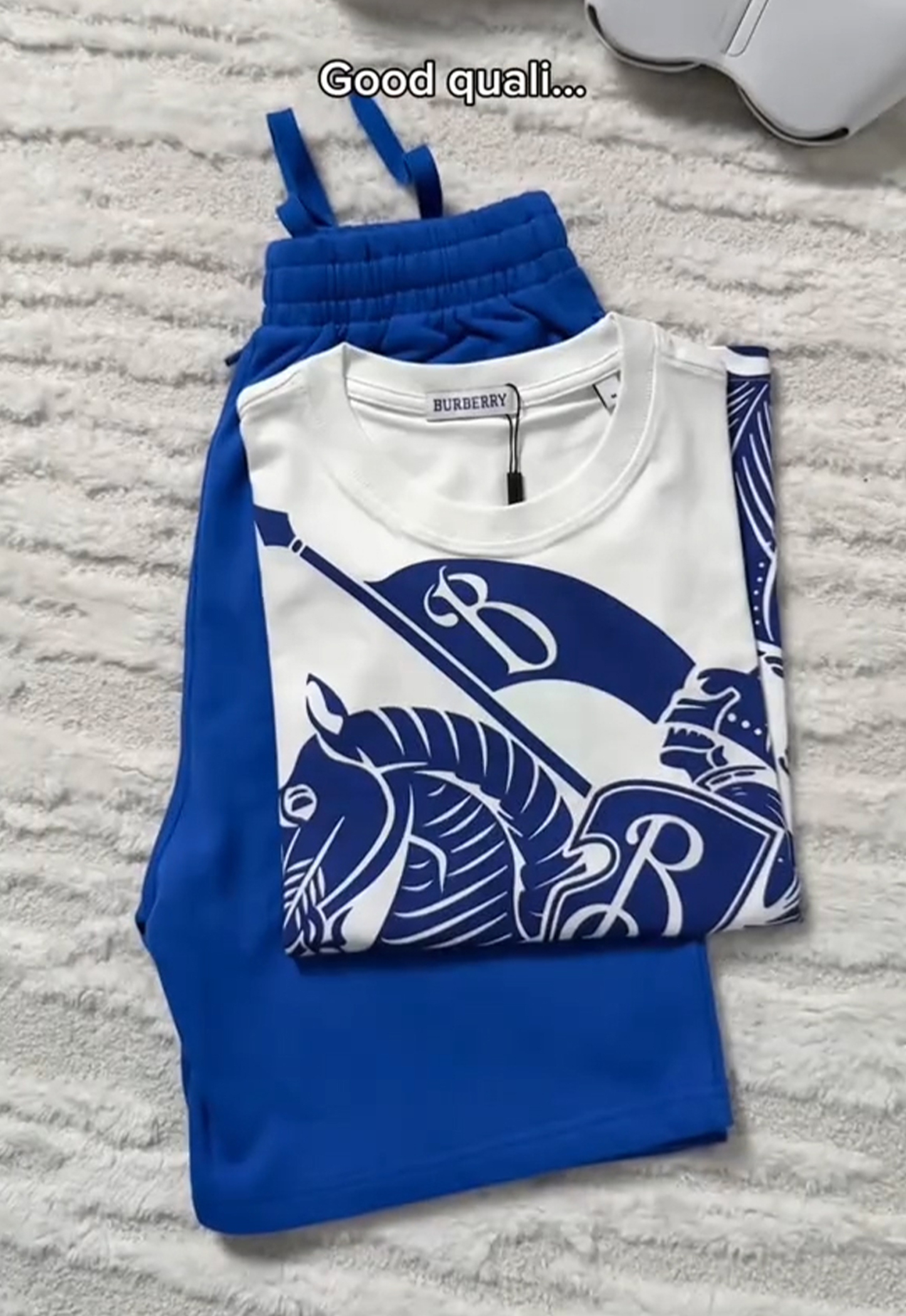 Blue knight T-shirt & shorts