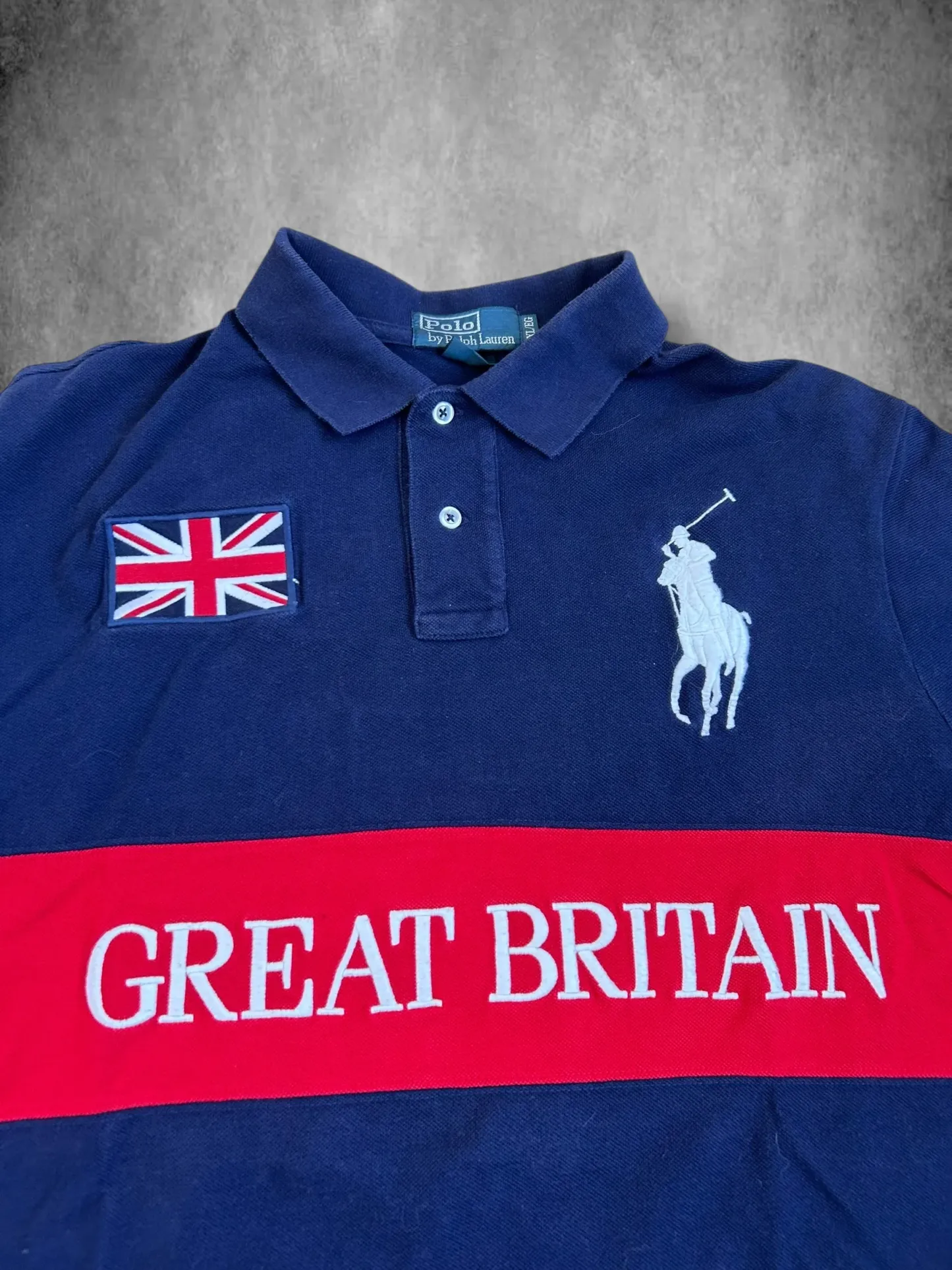 Polo Ralph Lauren Big Pony 'GREAT BRITAIN" Country Polo