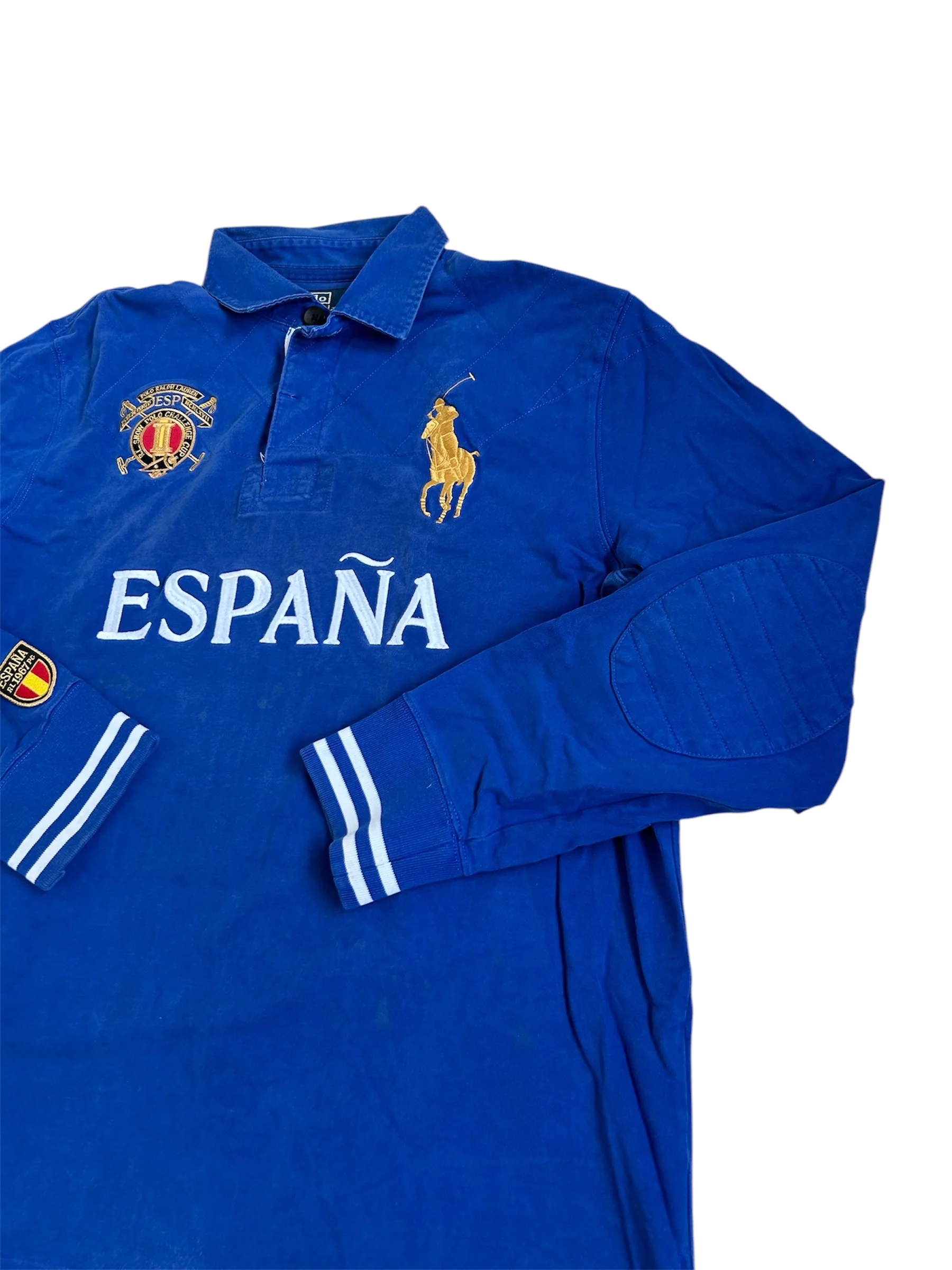 Polo Ralph Lauren Big Pony "ESPANA" Country Longsleeve Polo