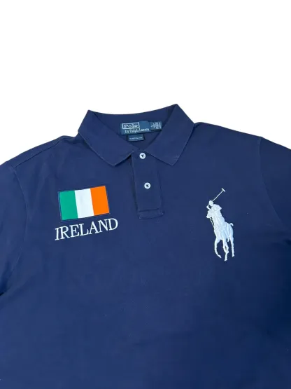 Polo Ralph Lauren Big Pony "IRELAND" Flag Polo