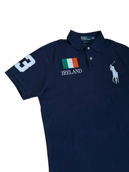Polo Ralph Lauren Big Pony "IRELAND" Flag Polo
