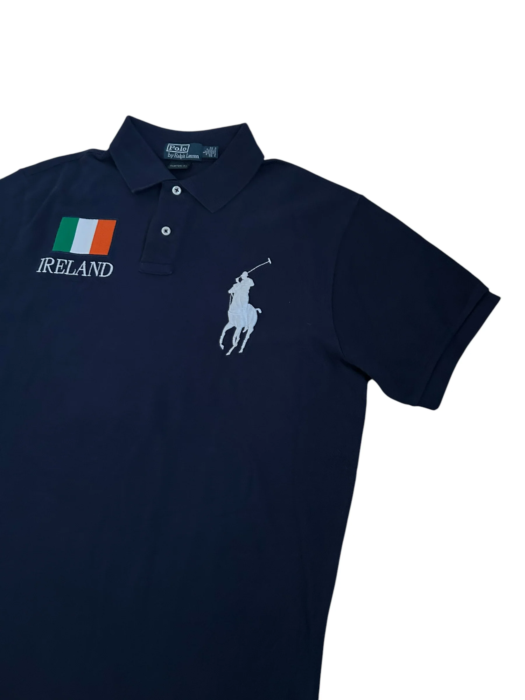 Polo Ralph Lauren Big Pony "IRELAND" Flag Polo