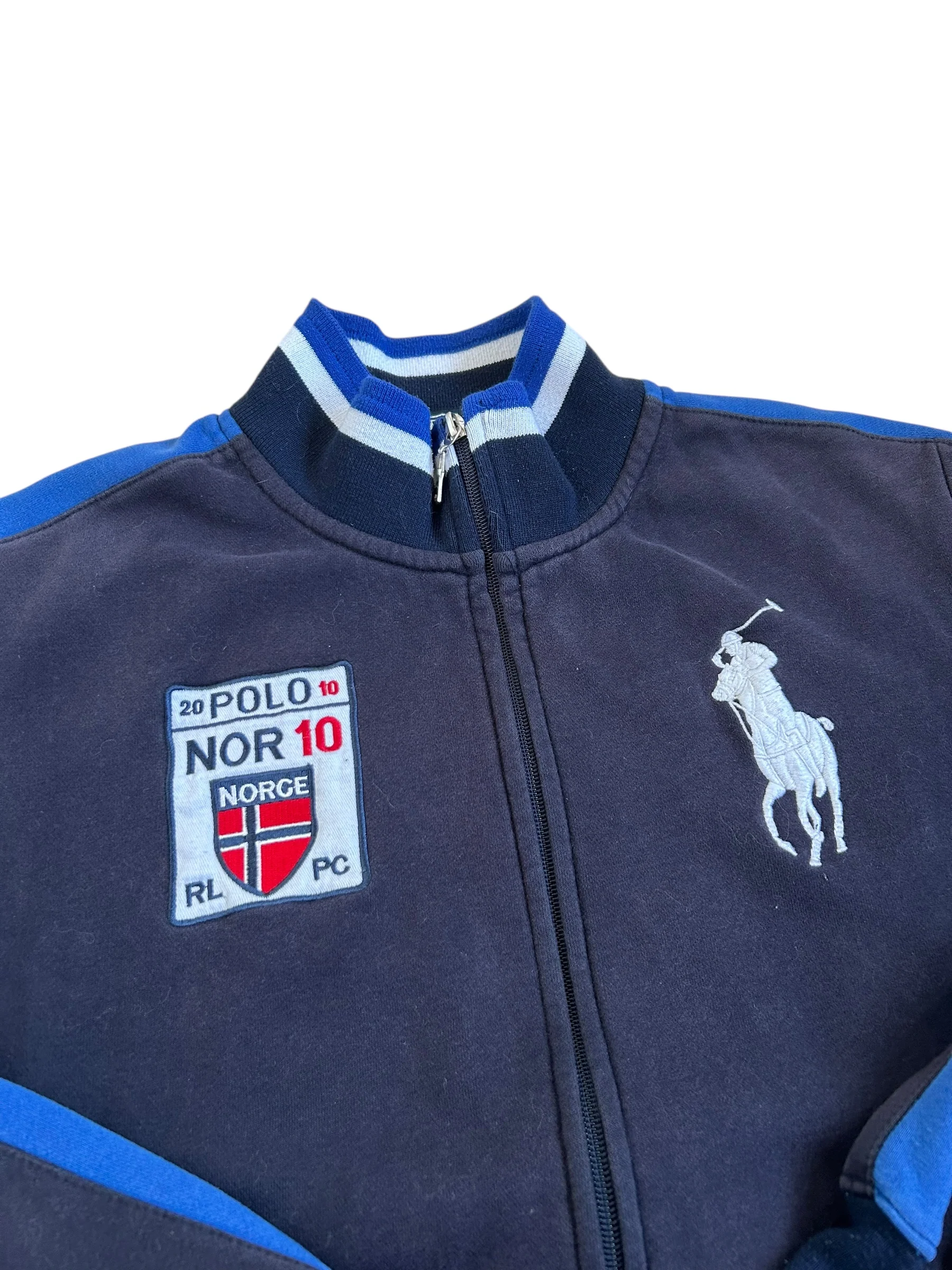 Polo Ralph Lauren Big Pony "NORWAY" Country Zipper Sweater