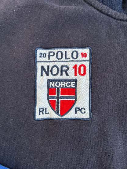 Polo Ralph Lauren Big Pony "NORWAY" Country Zipper Sweater