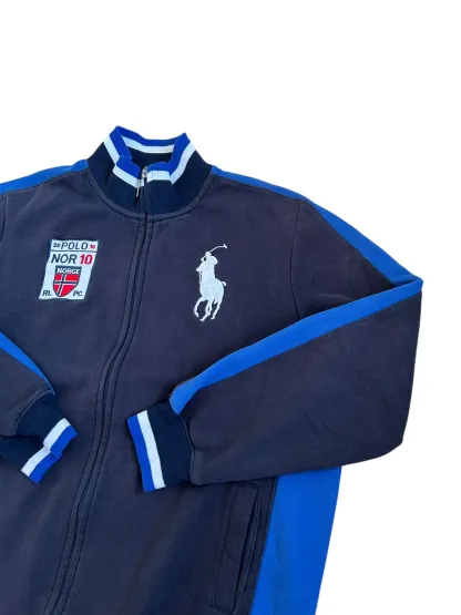 Polo Ralph Lauren Big Pony "NORWAY" Country Zipper Sweater