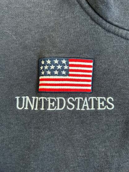 Polo Ralph Lauren Big Pony "UNITED STATES" Flag Zipper Sweater