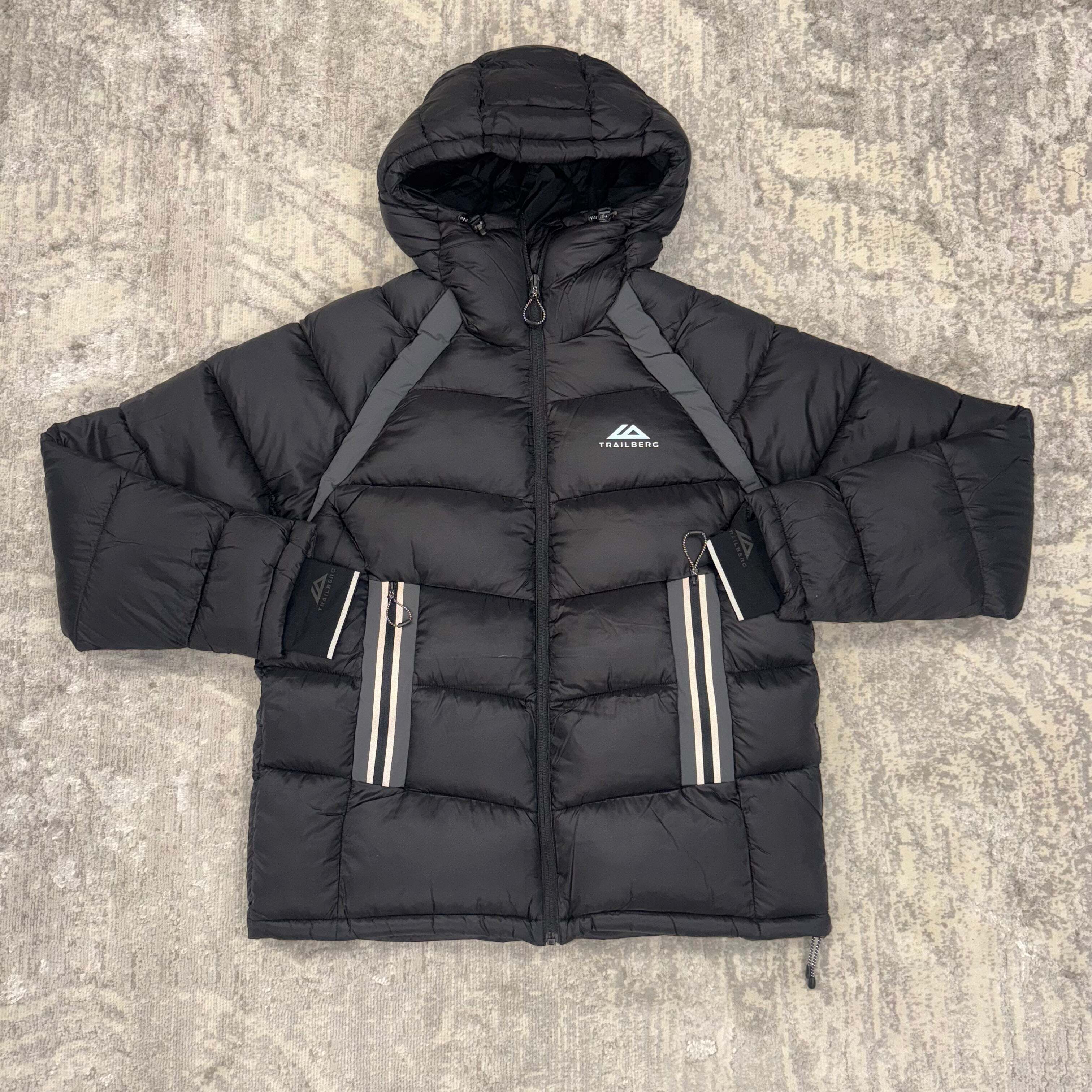 TLBG Insulated Puffer Jacket Black