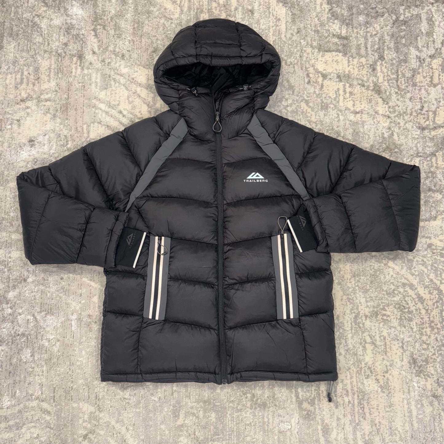 TLBG Insulated Puffer Jacket Black
