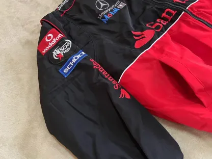 Unisex Adult F1 Racing Jacket, Benz Jacket ,Ebroidered Cotton Padded 