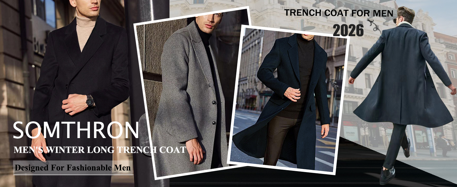 mens trench coat