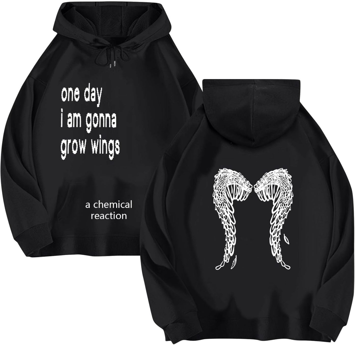 One Day I am Gonna Grow Wings Hoodies