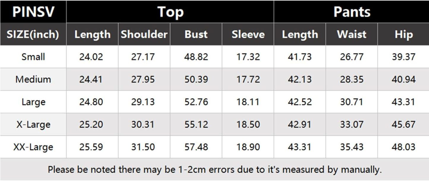 PINSV Women's 2 Piece Outfits Sweatsuits Full Zip Sweatshirts Wide Leg Sweatpant Set Tracksuit