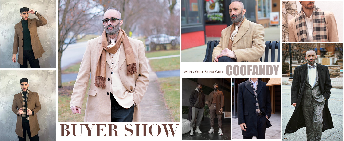 Men's Trench Coat 