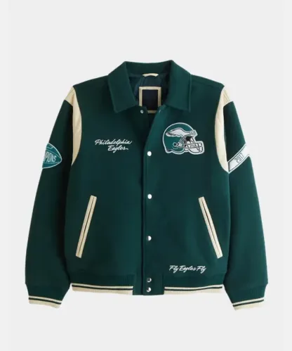 Abercrombie Eagles Varsity Jacket