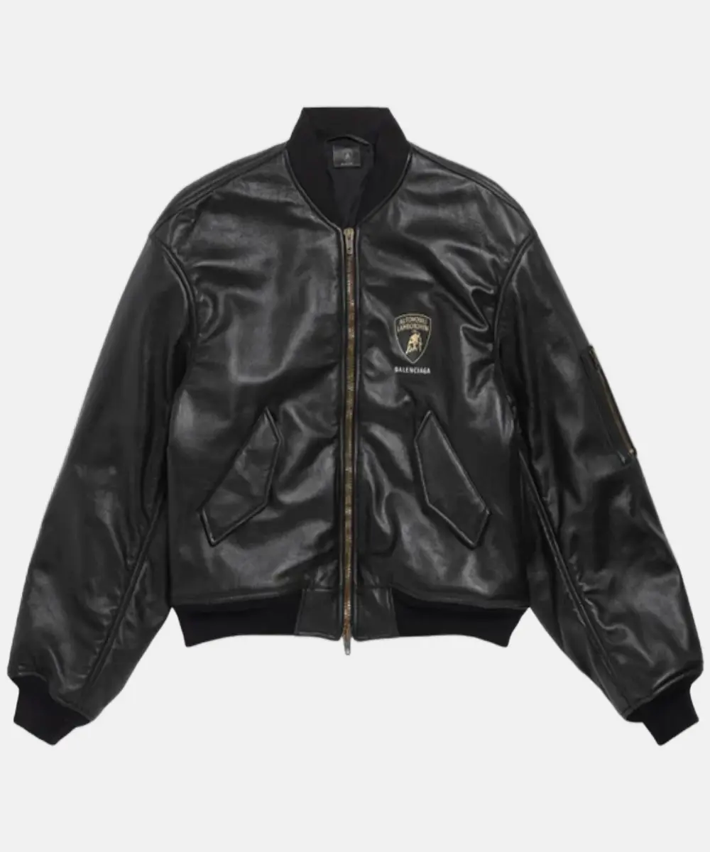Balenciaga I Automobili Lamborghini Oversized Bomber Jacket