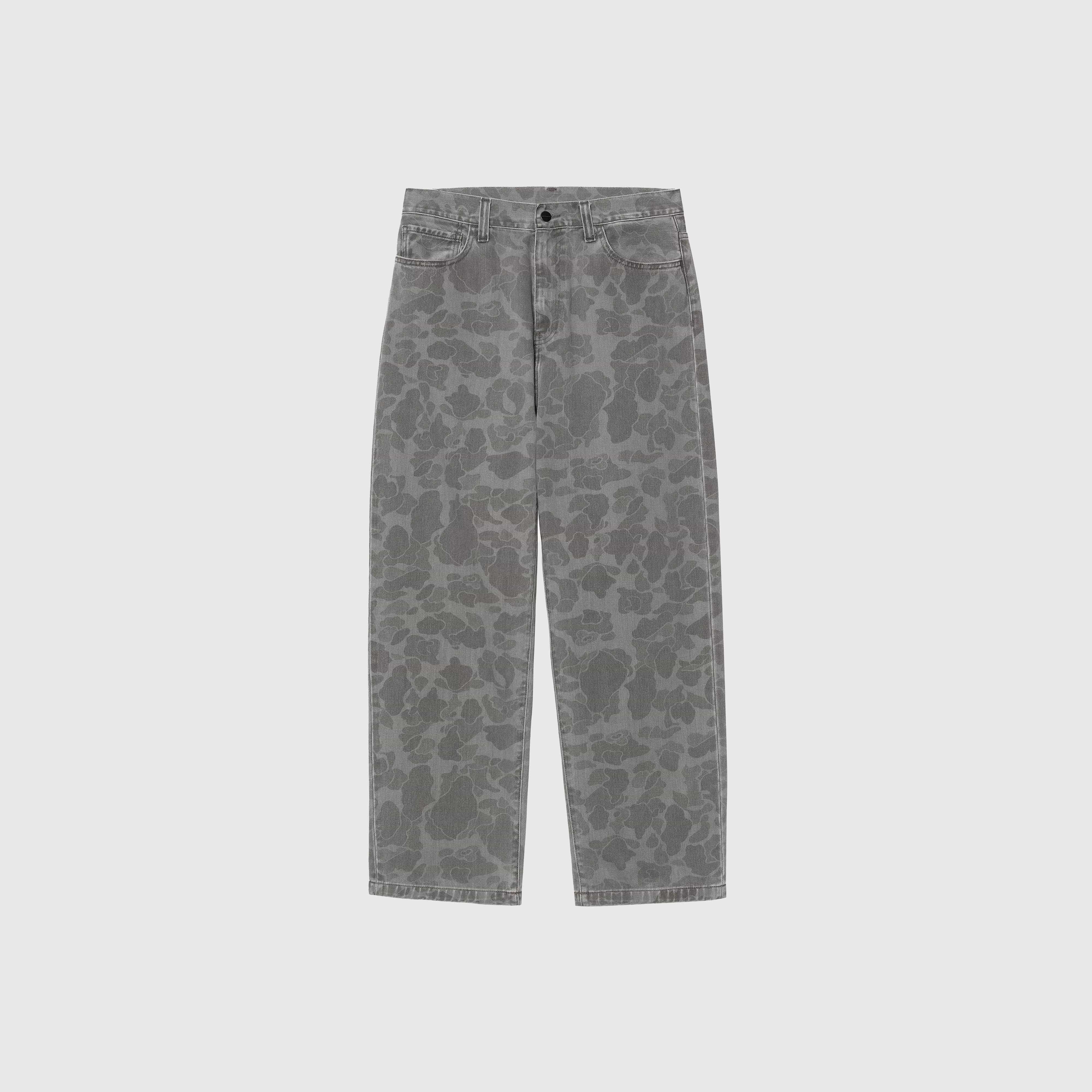 Carhartt WIP Duck Landon Pant - Camo Duck / Black Heavy Bleached