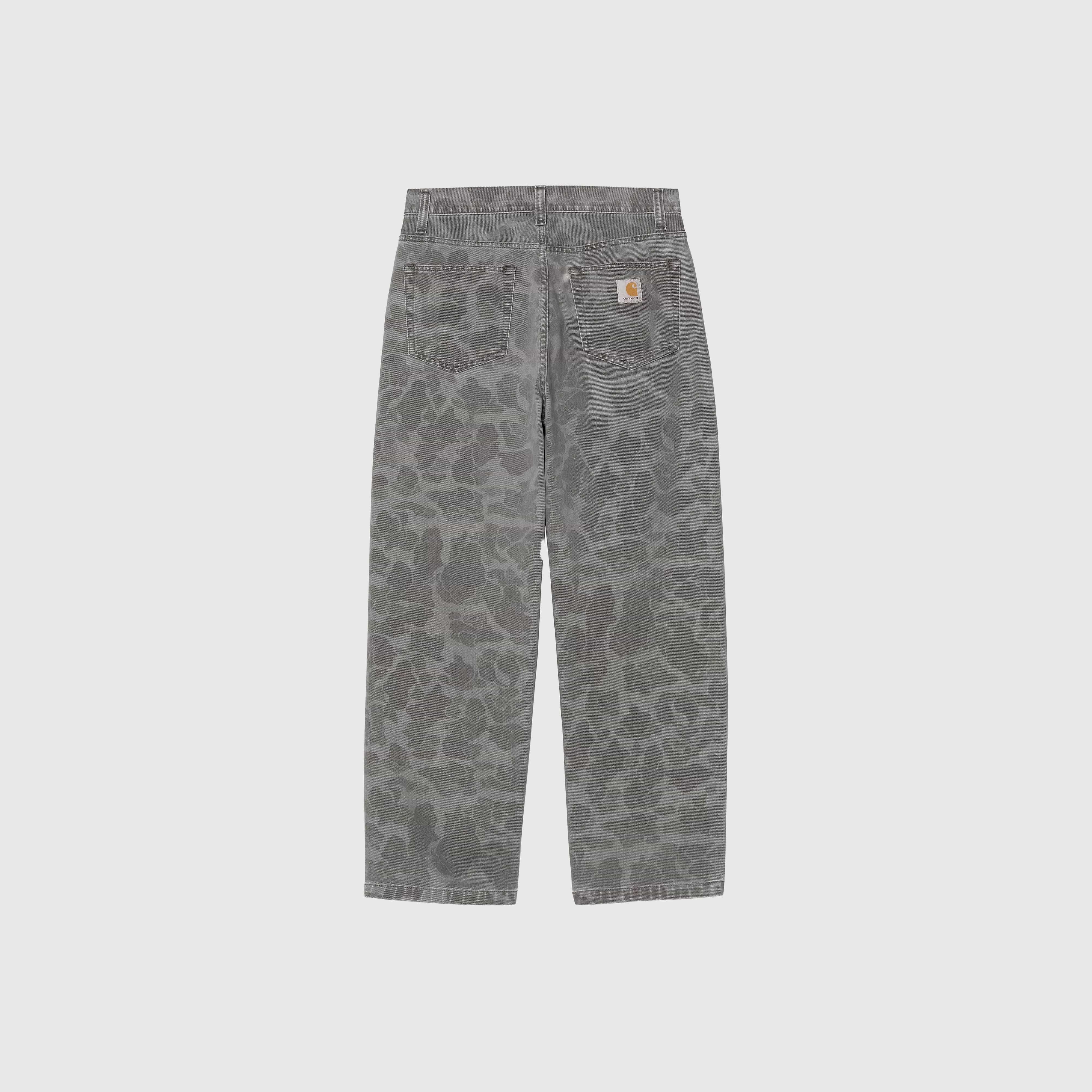 Carhartt WIP Duck Landon Pant - Camo Duck / Black Heavy Bleached
