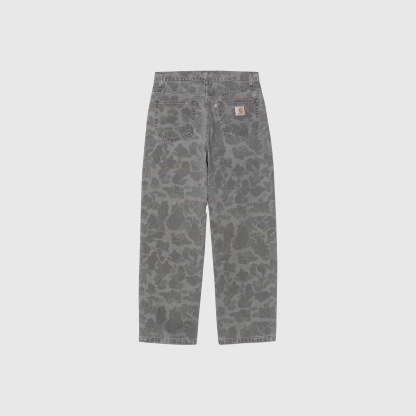 Carhartt WIP Duck Landon Pant - Camo Duck / Black Heavy Bleached