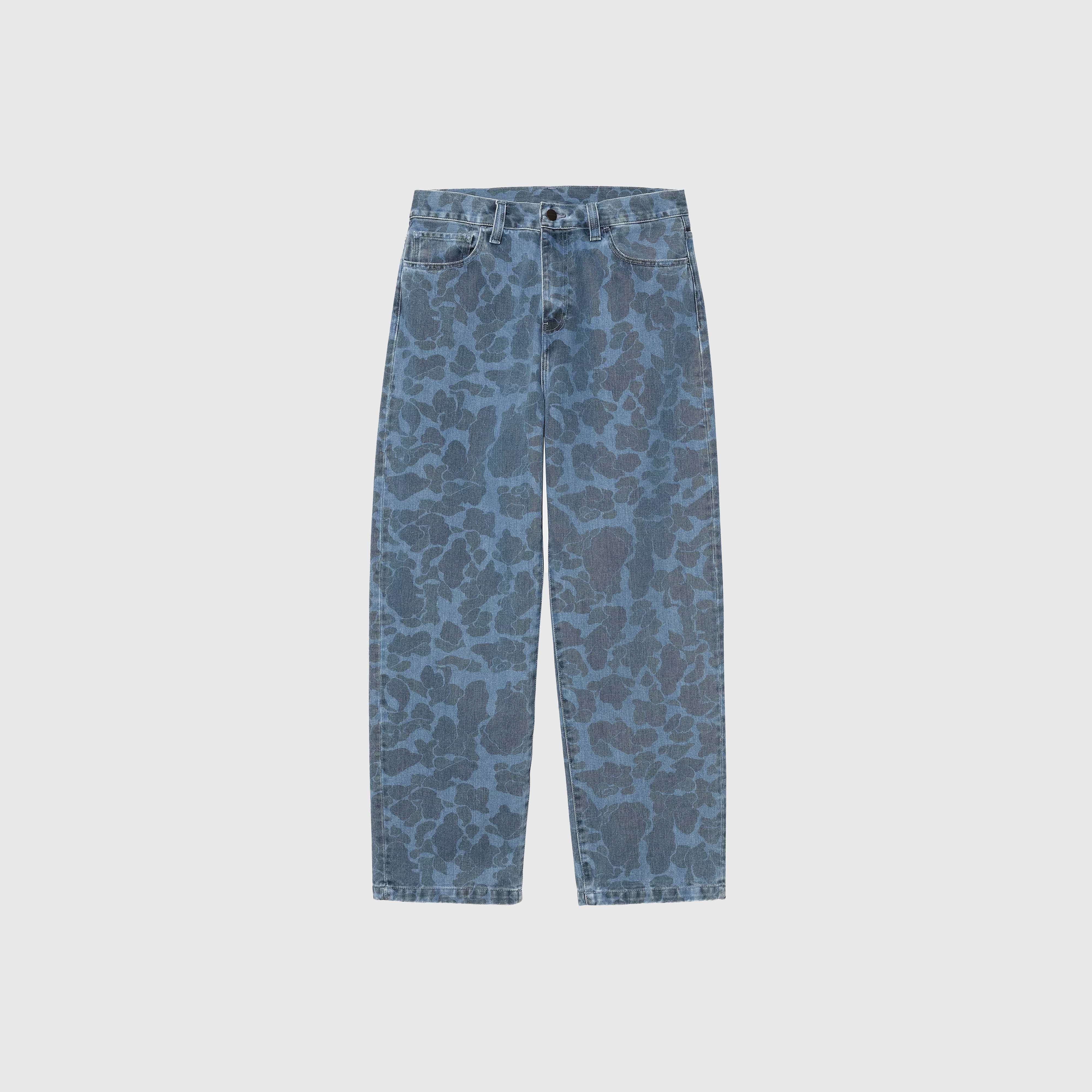 Carhartt WIP Duck Landon Pant - Camo Duck / Blue Bleached