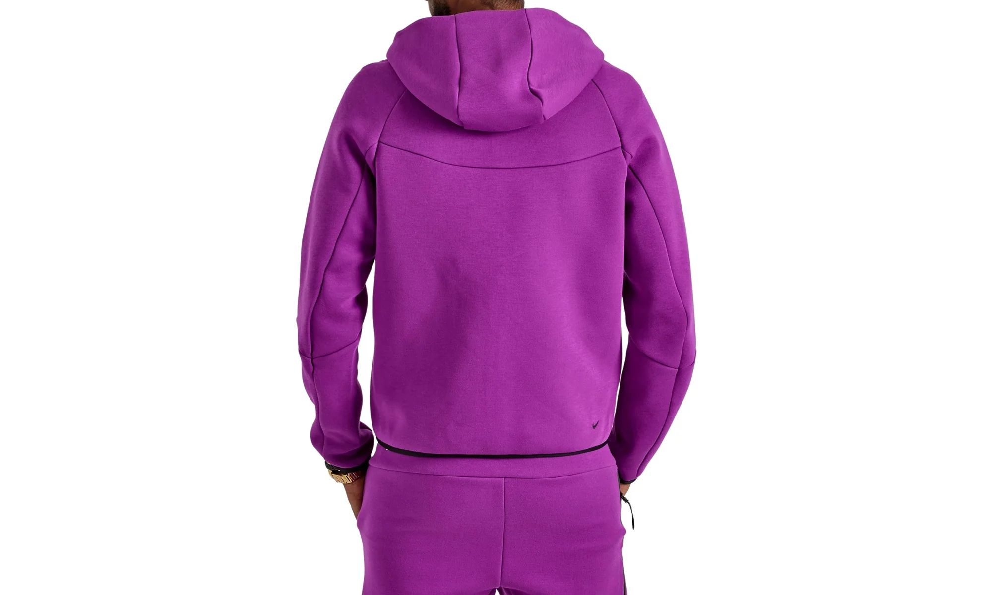 Tech Men's Full-zip Windrunner Hoodie Mens Style "BOLD BERRY"