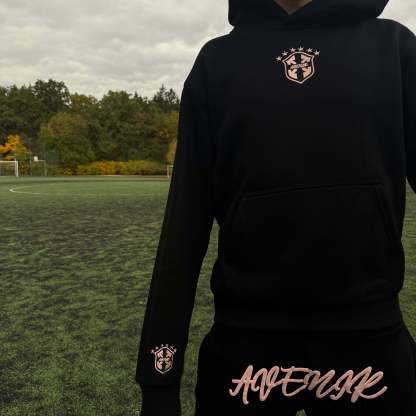 Hoodie Midnight Rosa