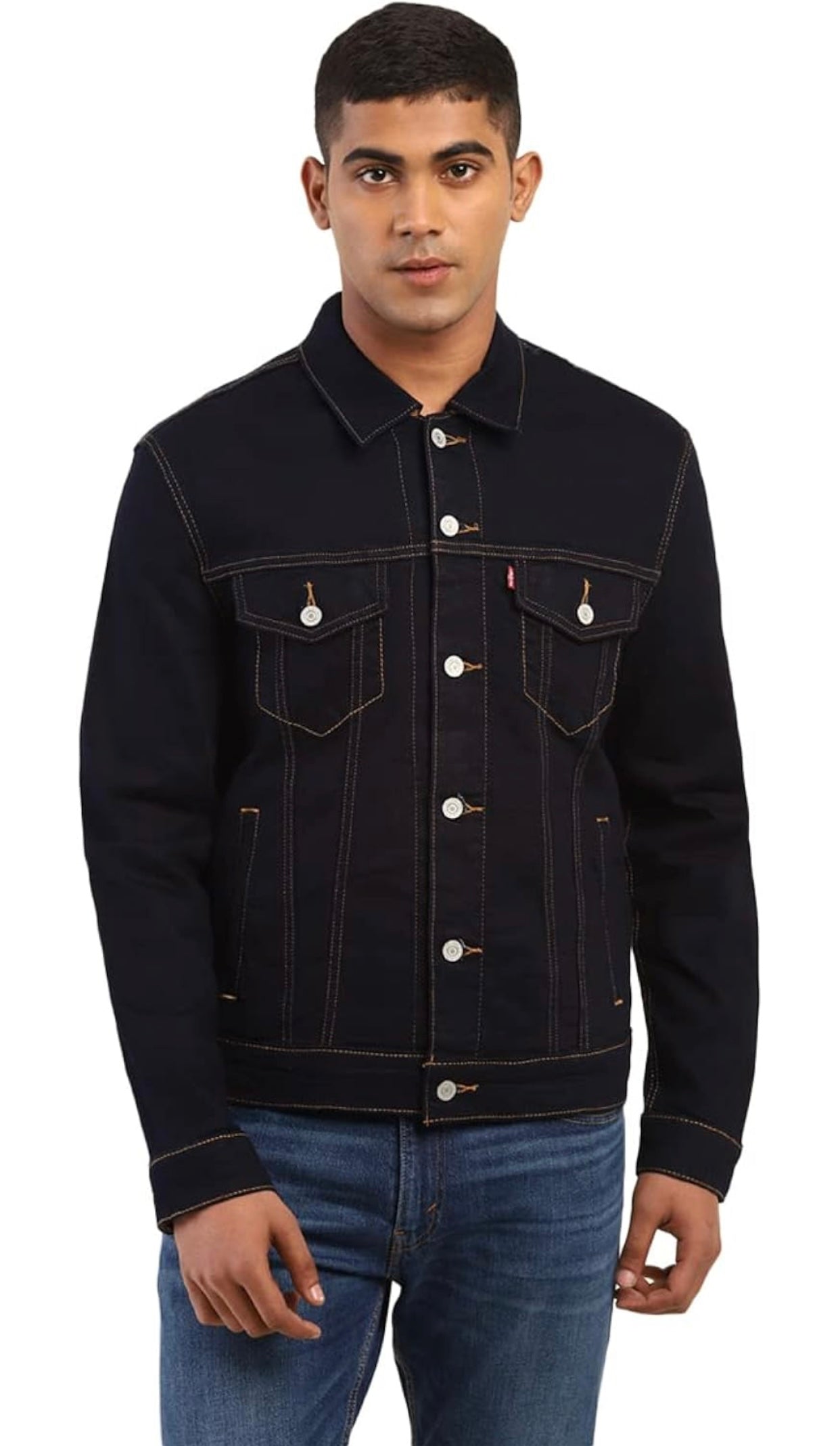 Le's Timeless Indigo Denim Jacket - Classic and Versatile