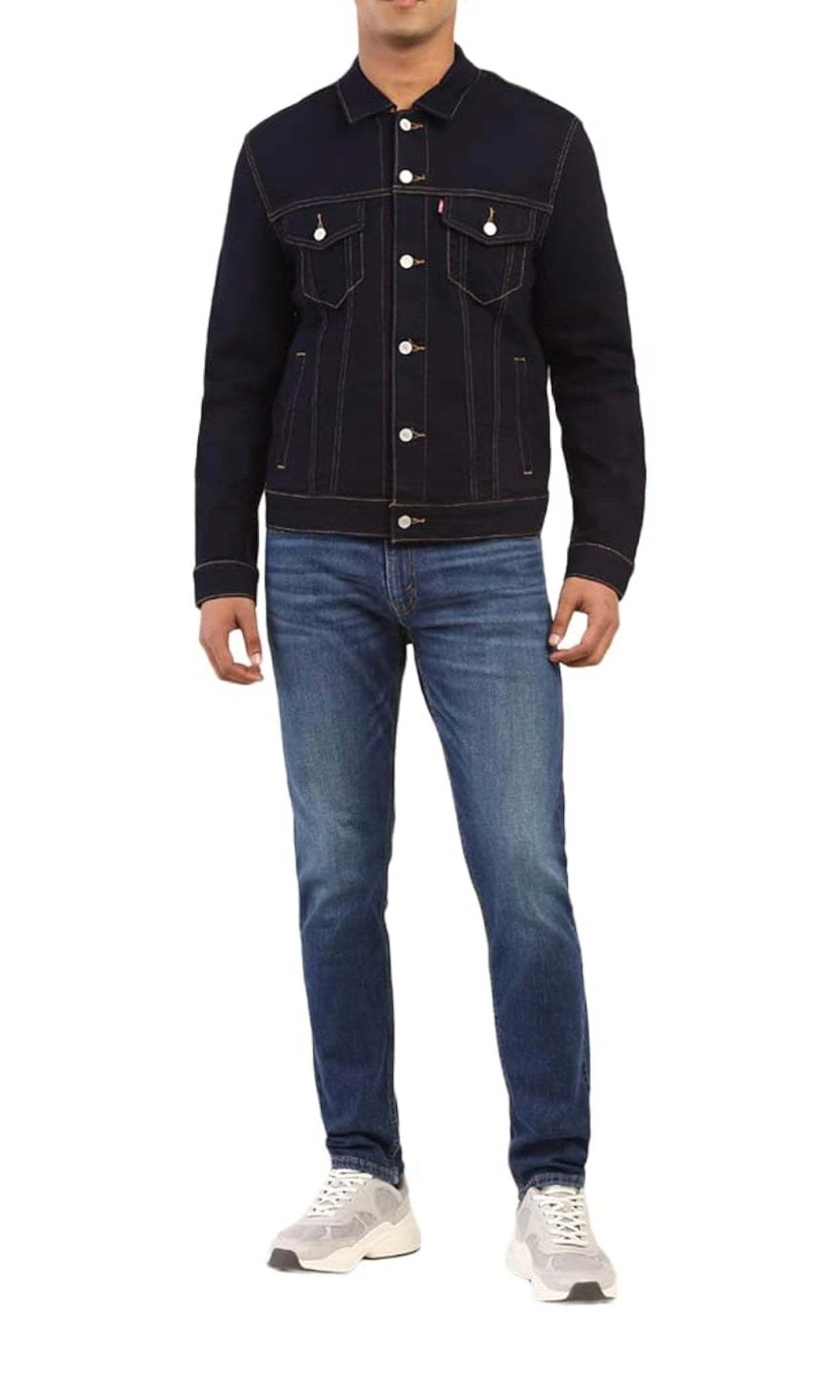 Le's Timeless Indigo Denim Jacket - Classic and Versatile