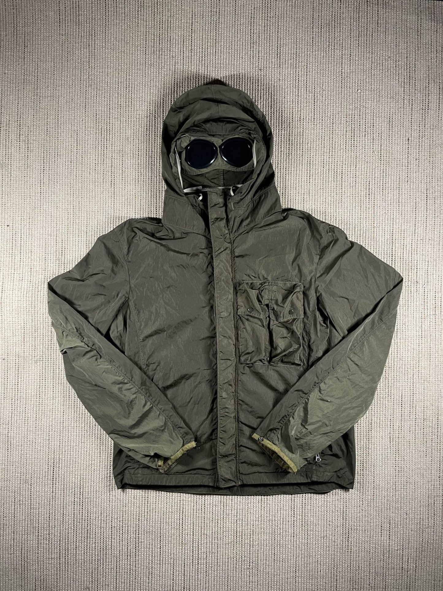 chrome google jacket cp company