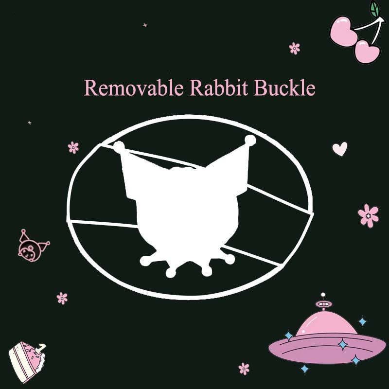 K-Detachable knife belt buckle-Rabbit