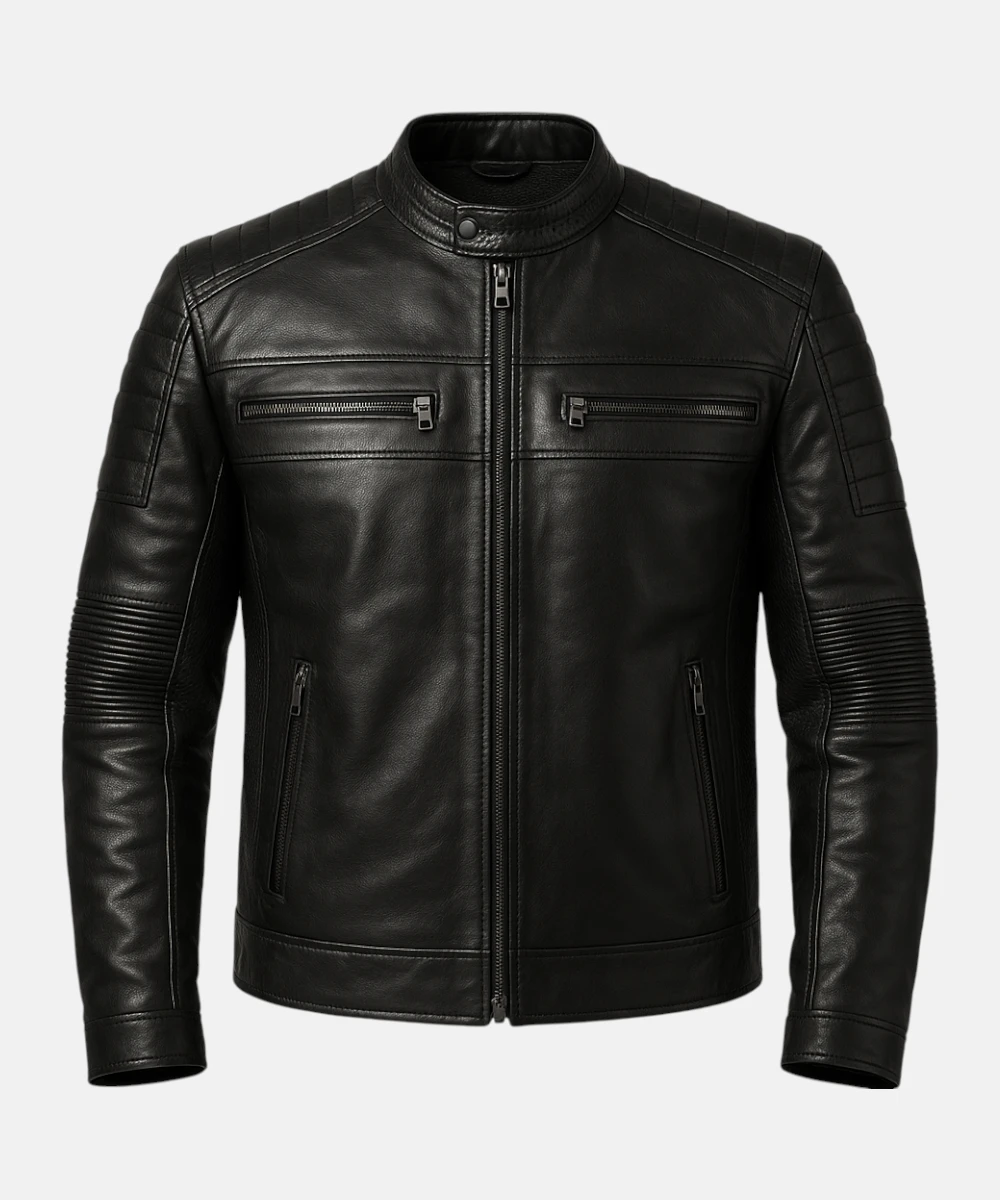 Men’s VantaRacer Premium Leather Jacket