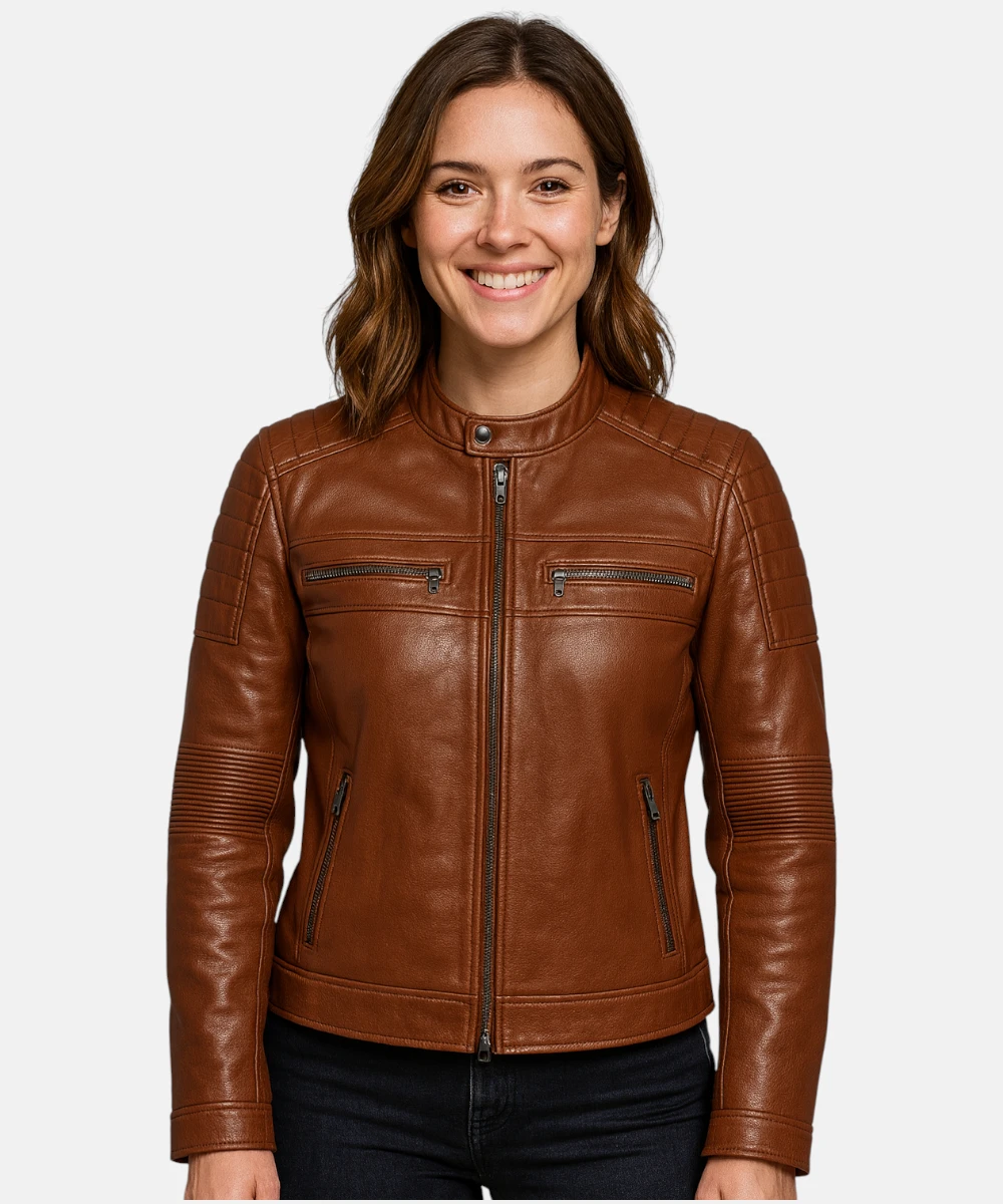 Men’s VantaRacer Premium Leather Jacket