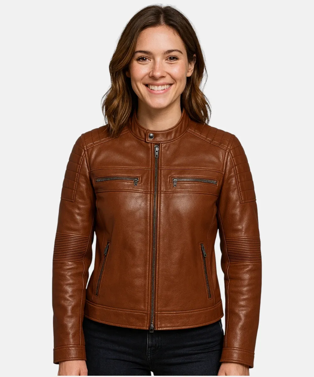 Men’s VantaRacer Premium Leather Jacket