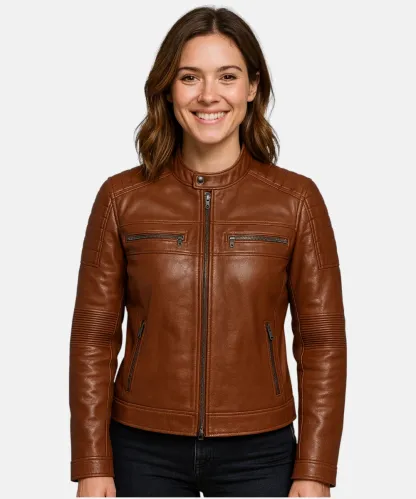 Men’s VantaRacer Premium Leather Jacket