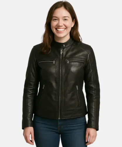 Men’s VantaRacer Premium Leather Jacket