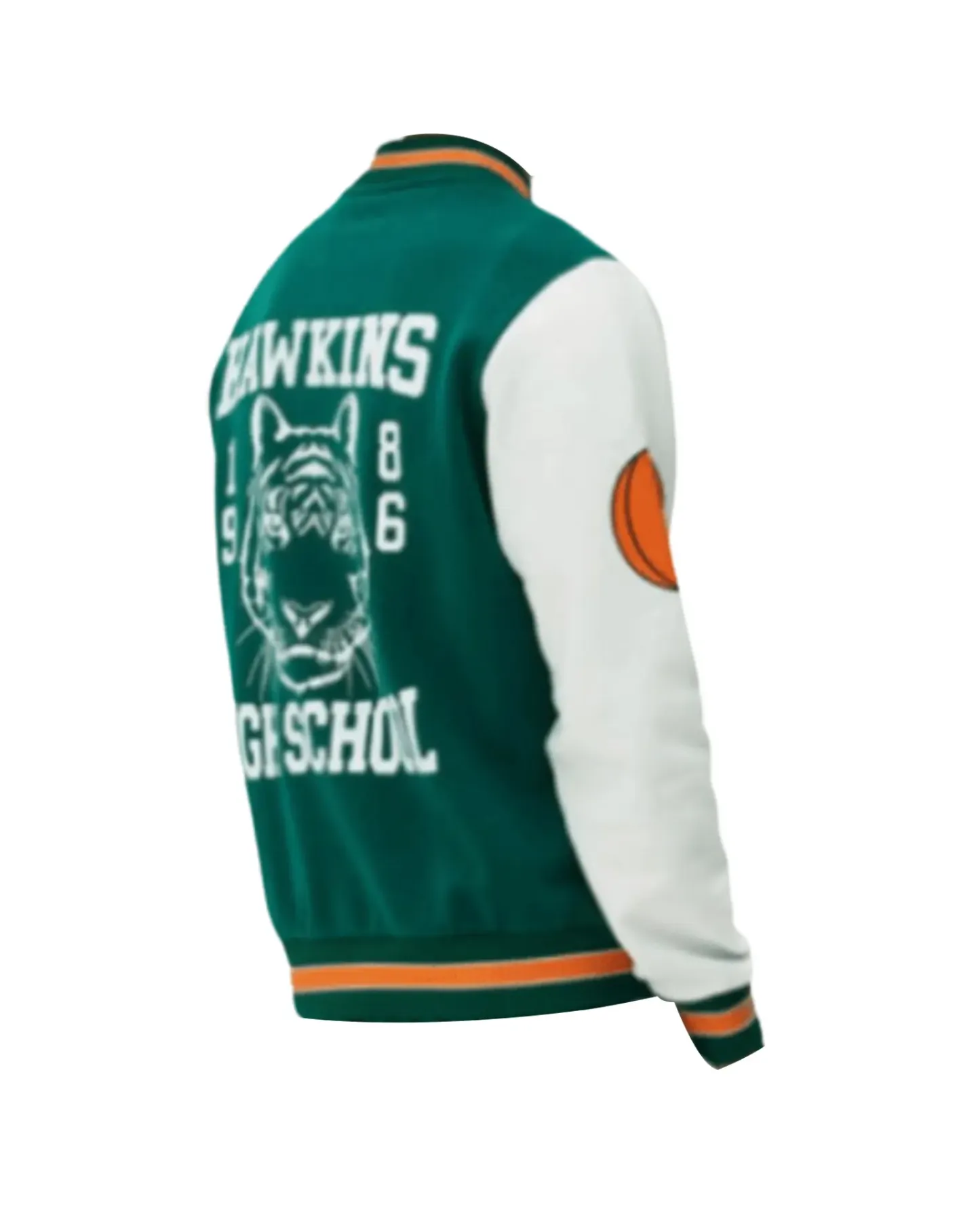 Stranger Things Hawkins Tigers Varsity Jacket