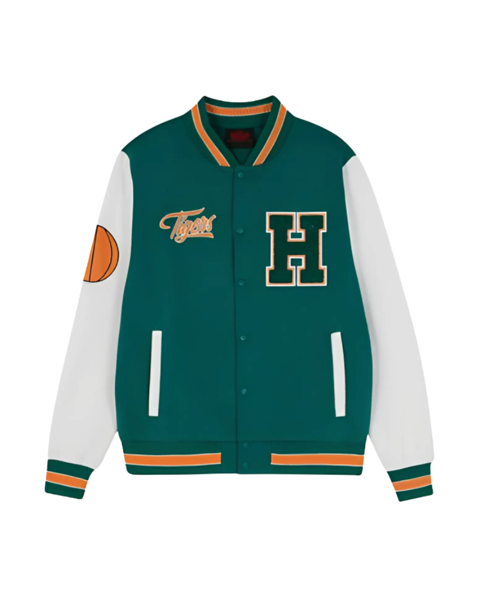 Stranger Things Hawkins Tigers Varsity Jacket