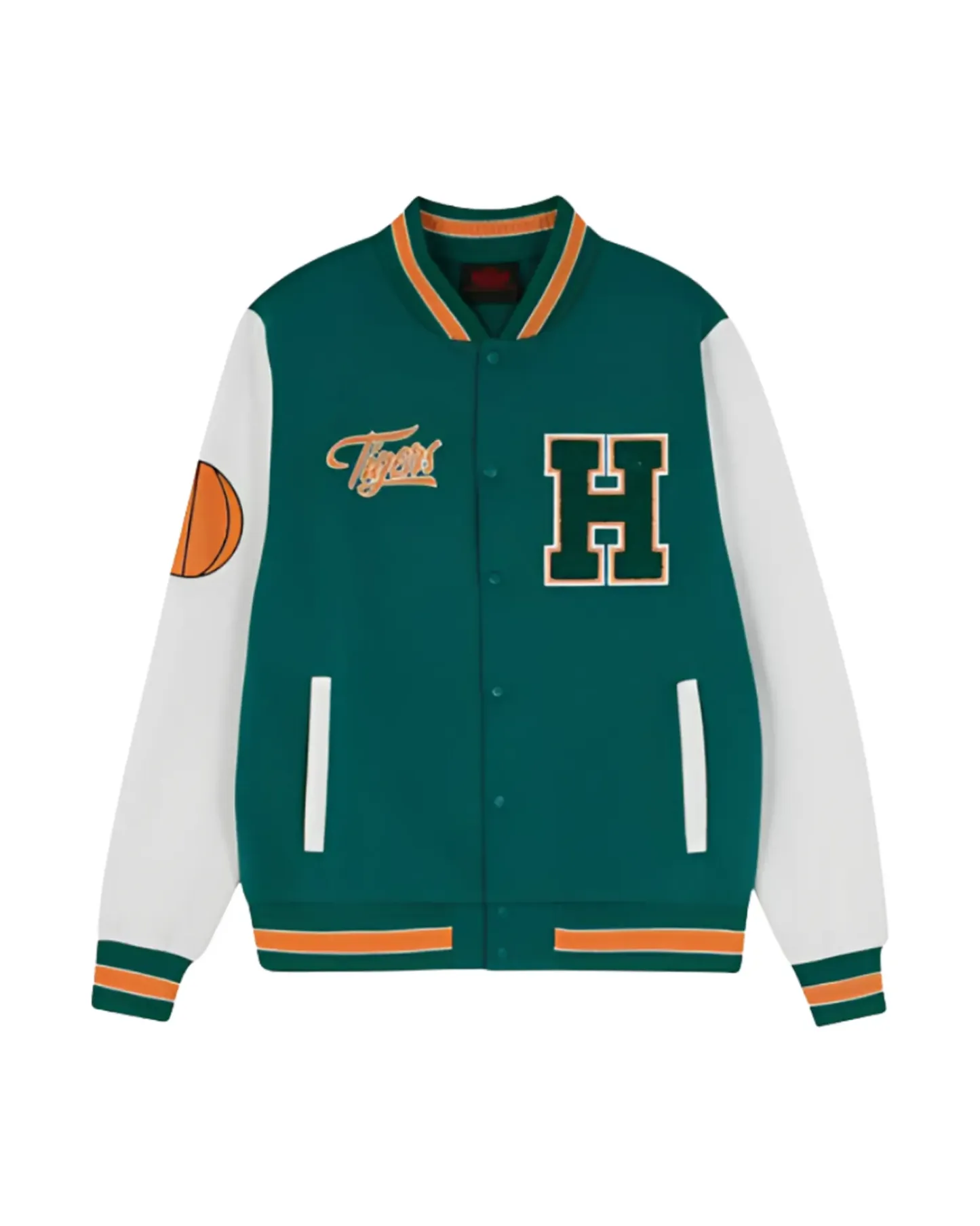 Stranger Things Hawkins Tigers Varsity Jacket