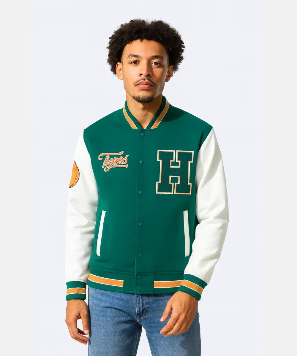 Stranger Things Hawkins Tigers Varsity Jacket