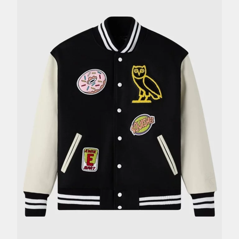 The Simpsons OVO Varsity Jacket