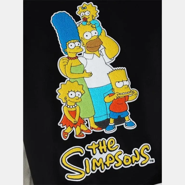 The Simpsons OVO Varsity Jacket