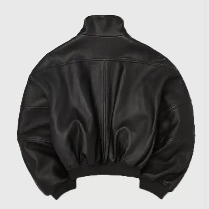 Willy Chavarria Ruff Rider Leather Jacket