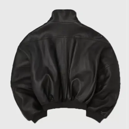 Willy Chavarria Ruff Rider Leather Jacket