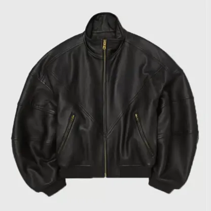 Willy Chavarria Ruff Rider Leather Jacket
