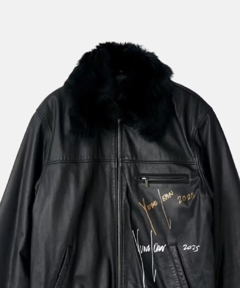 World Affairs Yung Lean Leather Jacket